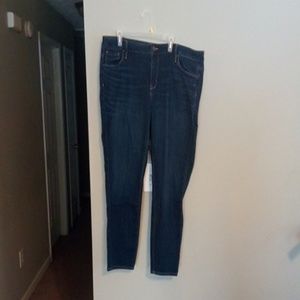 Ana Dark stretchy Denim Skinny Ankle jeans s: 20W